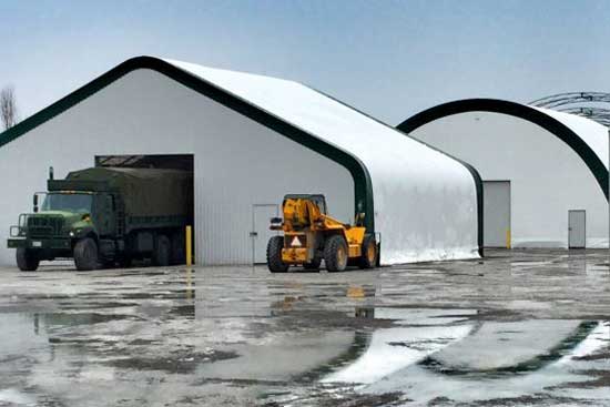 搭建专业临时仓库,临时钢筋棚建设方案