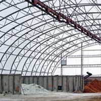 移动仓库棚子,厂棚搭建 移动式厂棚,水泥厂堆棚